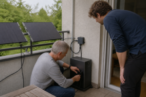 EcoFlow Wechselrichter & Speicher für Balkonkraftwerke! [Bildinhalt mit KI erstellt]
