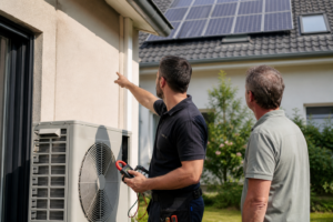 Klimaanlage mit Solar betreiben: Wie geht das? [Bildinhalt mit KI erstellt]