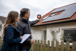 Photovoltaik-Mythen entlarvt: Warum sich Solarenergie für Ihr Zuhause lohnt! [Bildinhalt mit KI erstellt]