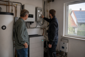 Regenerative Energieträger – nachhaltige Energiequellen für die Zukunft [Bildinhalt mit KI erstellt]
