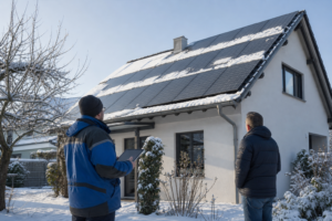 Winterliche Sonnenkraft: So viel Ertrag liefert Ihre Solaranlage in der kalten Jahreszeit [Bildinhalt mit KI erstellt]
