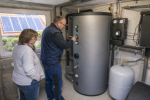 Solarthermie Speicher: Das müssen Sie wissen! [Bildinhalt mit KI erstellt]