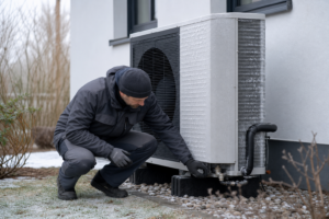 Frostschutzschaltung für Wärmepumpen: Frostsicherung und Energieeffizienz [Bildinhalt mit KI erstellt]