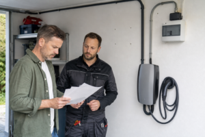 Wallbox-Kosten 2026: Anschaffung, Einbau und Ladestrom [Bildinhalt mit KI erstellt]