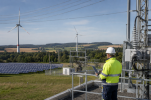 Anteil Erneuerbare Energie 2025 in Deutschland [Bildinhalt mit KI erstellt]