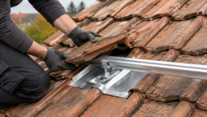 Metalldachplatten für Solarmontage: Vorteile, Einsatzbereiche und Risiken [Bildinhalt mit KI erstellt]