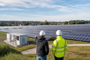 Photovoltaik-Ausbau 2026: Deutschland erreicht rund 129 GW [Bildinhalt mit KI erstellt]