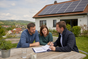 Photovoltaik-Förderung Hessen 2026: Kredit und Zuschüsse [Bildinhalt mit KI erstellt]