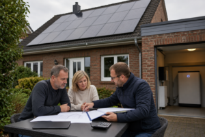 Photovoltaik- und Speicherförderung in NRW 2026 [Bildinhalt mit KI erstellt]