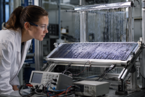 Revolutionäre Regen-Solarzelle : 200-300% mehr Strom! [Bildinhalt mit KI erstellt]