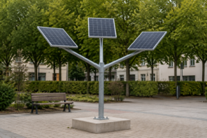 Solarbaum: Wie er die Photovoltaik-Branche revolutioniert! [Bildinhalt mit KI erstellt]
