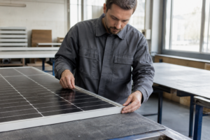 Gute Solarmodule erkennen: Darauf sollten Sie achten [Bildinhalt mit KI erstellt]